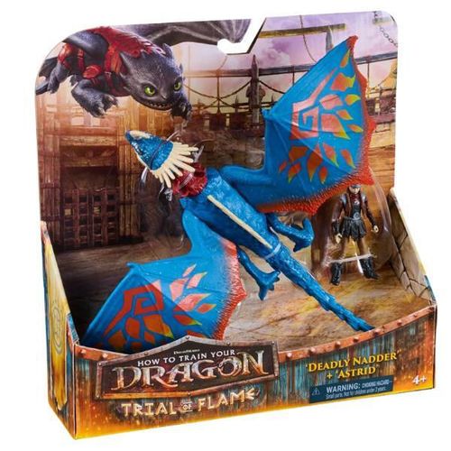 купить Игрушка Spin Master 6075558 Cum să-ți dresezi dragonul: Dragonul Deadly Nadder și Astrid в Кишинёве 