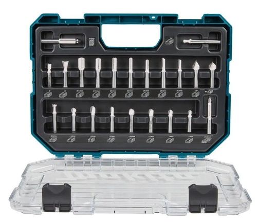 купить Набор головок, бит, насадок Makita D-74784 Set 22 buc freze pt caneluri 8mm в Кишинёве 