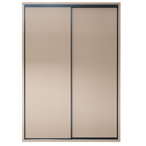 cumpără Dulap Bayro Murano 1600x2300x600 серый камень, купе (606208) în Chișinău 