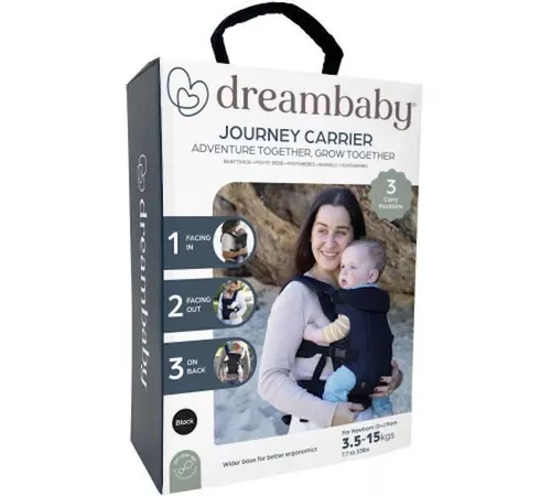 купить Кенгуру Dreambaby G2205 Рюкзак-переноска черный в Кишинёве 