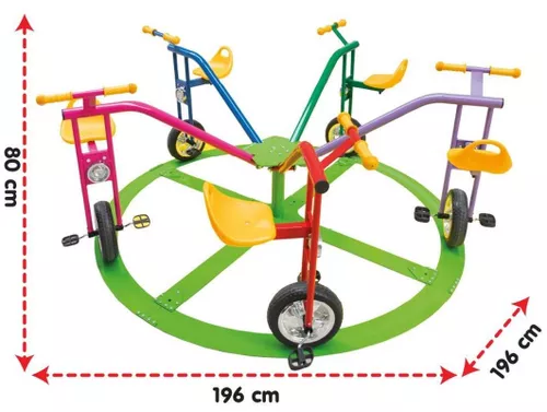 купить Игровой комплекс для детей Pilsan 07971 Pistă de biciclete pentru copii Bicicletă tropicală в Кишинёве 