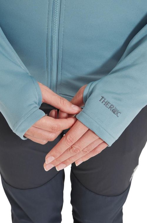 купить Одежда для спорта Rab Jacheta dame Superflux Hoody Citadel 10 (QFG-14-CIT-10) в Кишинёве 