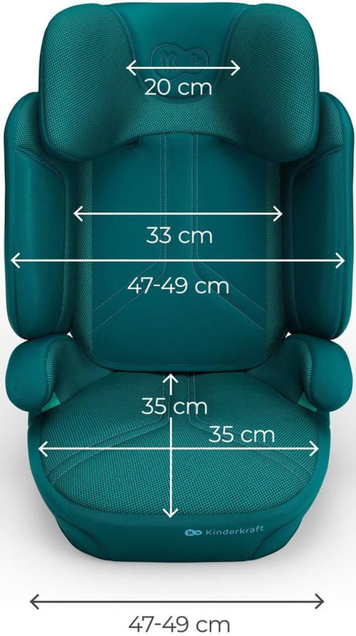 купить Автокресло KinderKraft KCXPPR02GRE0000 Xpand 2 PRO i-Size 100-150cm Green в Кишинёве 