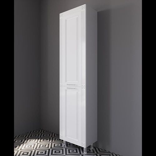 купить Шкаф-пенал miscellaneous NAPOLEON Alb-Argint Dr. в Кишинёве 