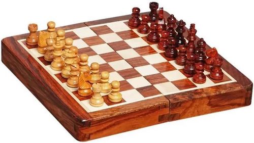 cumpără Joc educativ de masă Piatnik 4204P Foldable Wooden Chess, magnetic în Chișinău 