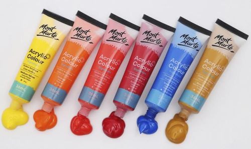cumpără Set de creație Mont Marte MSCH1836 Set de vopsea acril 18 culori x 36ml în Chișinău 