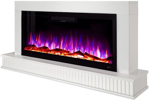 купить Камин электрический ArtFlame Fluxa & Vegas 42, 680x1400x270mm, Alb в Кишинёве 