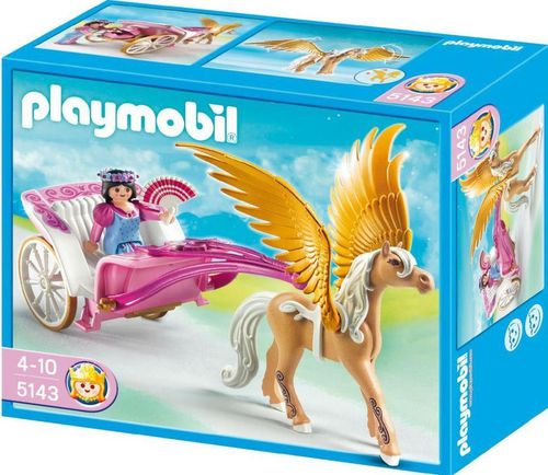 купить Конструктор Playmobil PM5143 Princess with Pegasus Carriage в Кишинёве 