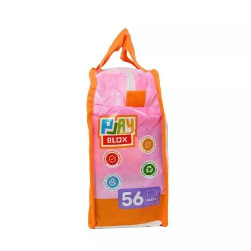 купить Конструктор Play Toys 2892 Play Blox cu blocuri strălucitoare, 56 piese в Кишинёве 