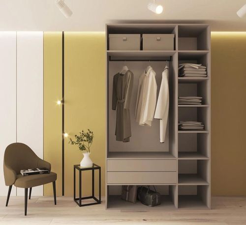 купить Шкаф Bayro Modena 1350x2400x530 серый камень в Кишинёве 