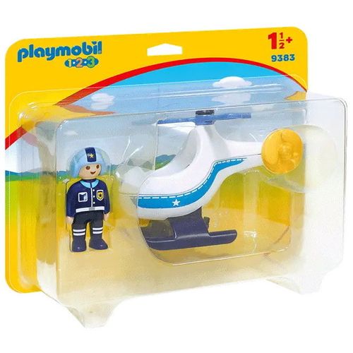 купить Конструктор Playmobil PM9383 Police Copter 1.2.3 в Кишинёве 