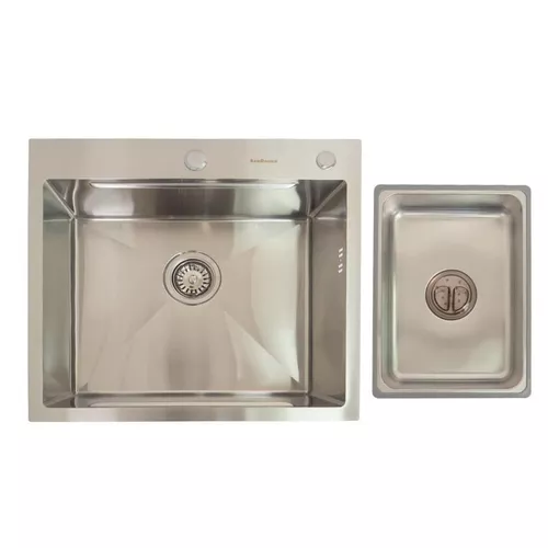 cumpără Chiuvetă bucătărie SanDonna HD5550 Crom satin în Chișinău 