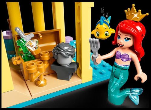 купить Конструктор Lego 43207 Ariels Underwater Palace в Кишинёве 