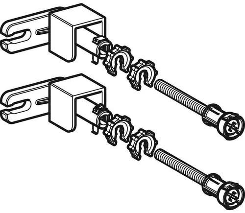 купить Аксессуар для туалета Geberit Set suport perete modul montaj Rame Duofix Sigma 111.815.00.1 в Кишинёве 