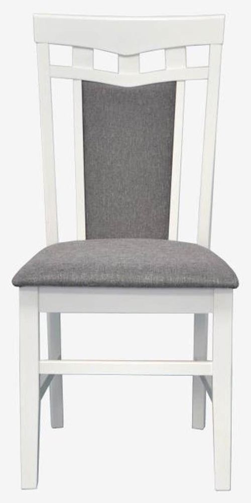 купить Комплект стол и стулья Evelin di Costacurta стол HV-33V White + 12 стульев Deppa R White/NV-10WP Grey в Кишинёве 