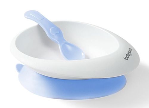 cumpără Seturi pentru hrănire bebelușilor BabyOno 1077/04 Farfurie pe o ventuza cu lingura în Chișinău 
