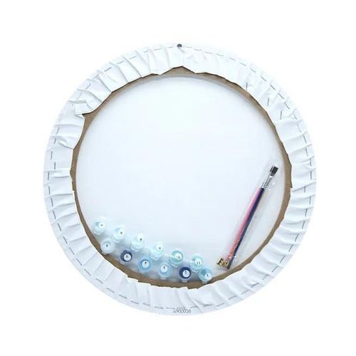 cumpără Tablou pe numere BrushMe RC00096L rotunda d40, Floare de măr în Chișinău 