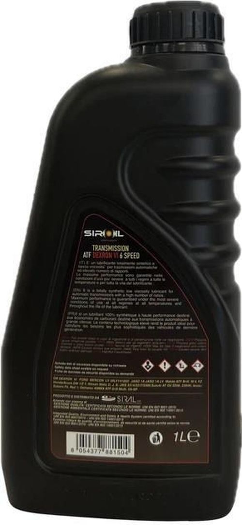 купить Масло Siroil ATD VI6 SPEED DEXRON 1l (SIR50501) в Кишинёве 