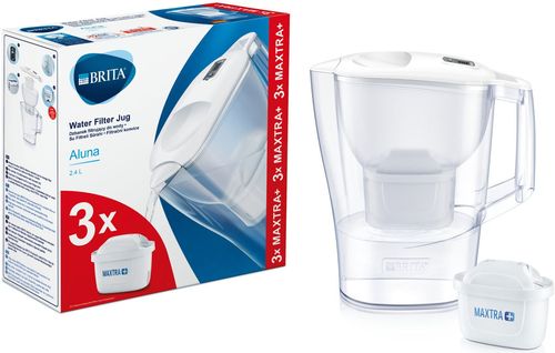 cumpără Cană filtrantă pentru apă Brita Aluna Cool alb 3cart în Chișinău 