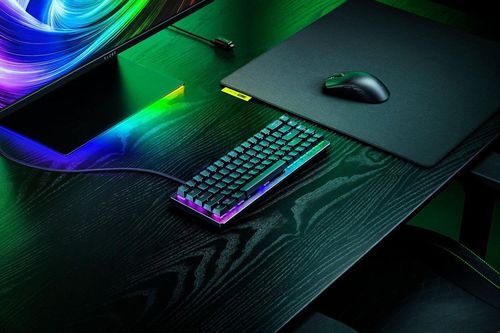 cumpără Tastatură gaming Razer RZ03-05930100-R3M1 Huntsman V3 HE Magnetic Mini 65% 8KHz US Layout în Chișinău 