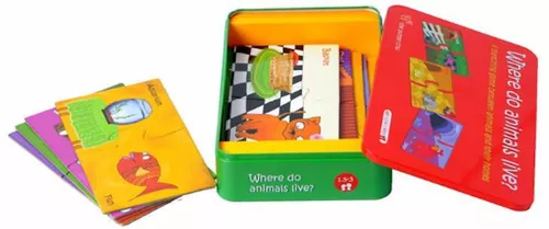 cumpără Puzzle Momki MK773 Puzzle Unde locuiesc animalele în Chișinău 