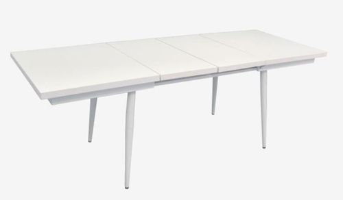 купить Комплект стол и стулья Evelin di Costacurta стол DT-433-3Wh + 4 стула YTC-055Wh Light beige в Кишинёве 