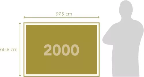 cumpără Puzzle Clementoni Puzzle 2000 HQC ANCIENT MAP (32557) în Chișinău 