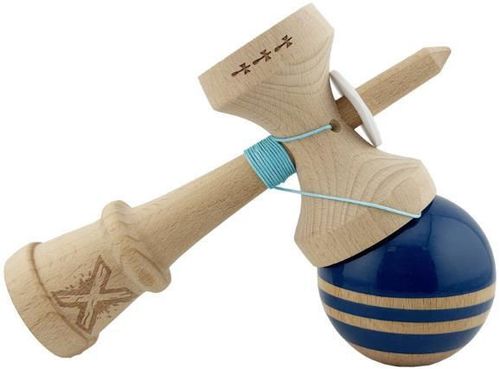 купить Активная игра Essa 164340 Kendama Flippy X Original Rainbow, King Size, albastru-maro в Кишинёве 