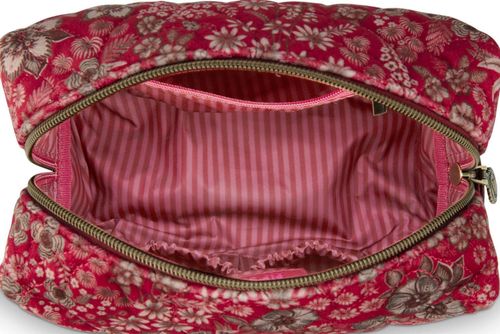 купить Несессер/косметичка Pip Studio 51.274.278 Coco Cosmetic Bag Medium Quilted Daisy Dreams Red 21.5x10x10.5cm в Кишинёве 