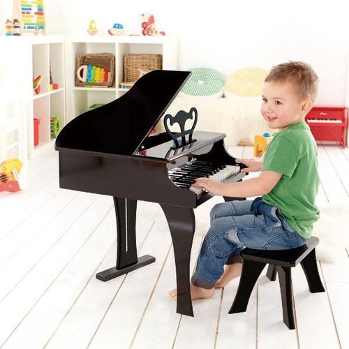 cumpără Jucărie muzicală Hape E0320 Instrument muzical Pian negru cu scaun în Chișinău 