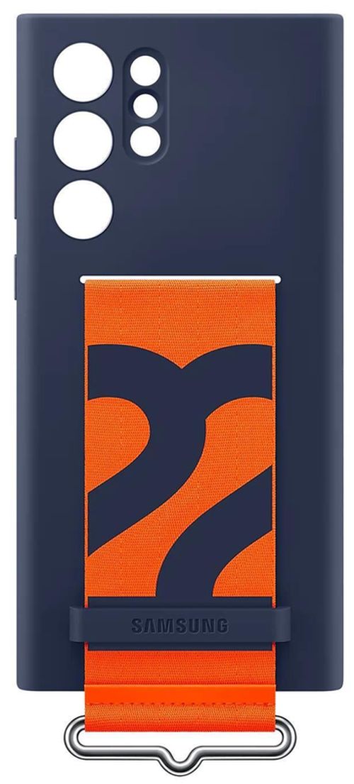 cumpără Husă pentru smartphone Samsung EF-GS908 Silicone with Strap Cover Navy în Chișinău 