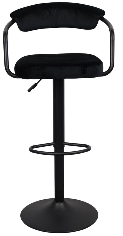 cumpără Scaun de bar Deco SB-31 Catifea Black+Black Leg în Chișinău 