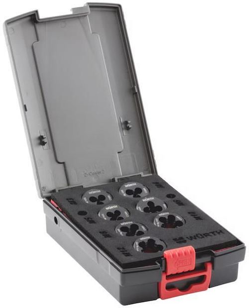 cumpără Set de tubulare, bite, duze Wurth 00652 500 001 Set filiere HSS M3-M12 7 piese în Chișinău 
