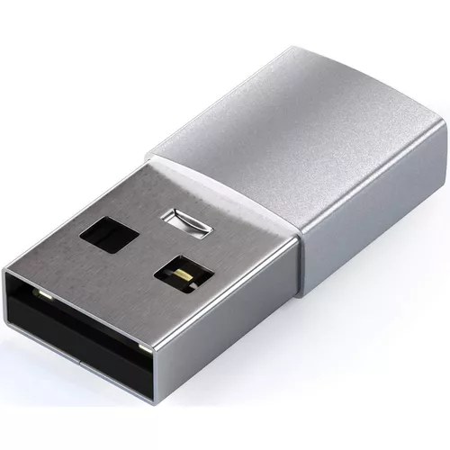 купить Переходник для IT Satechi Type-A to TypeC Adapter Silver в Кишинёве 