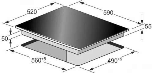купить Встраиваемая поверхность электрическая Kaiser KCT 6705 FI в Кишинёве 