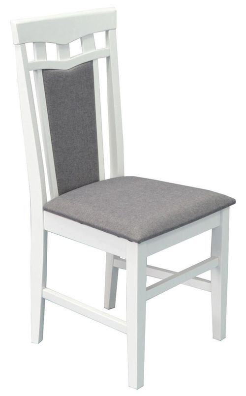 cumpără Scaun Evelin di Costacurta Deepa R White (Обивка- NV-10 WP grey) în Chișinău 