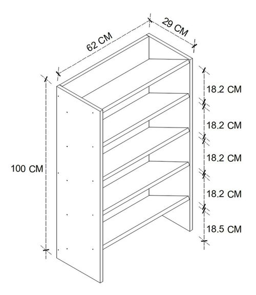cumpără Raft pentru încălțăminte Bofigo 18-05-08 Anthracite în Chișinău 