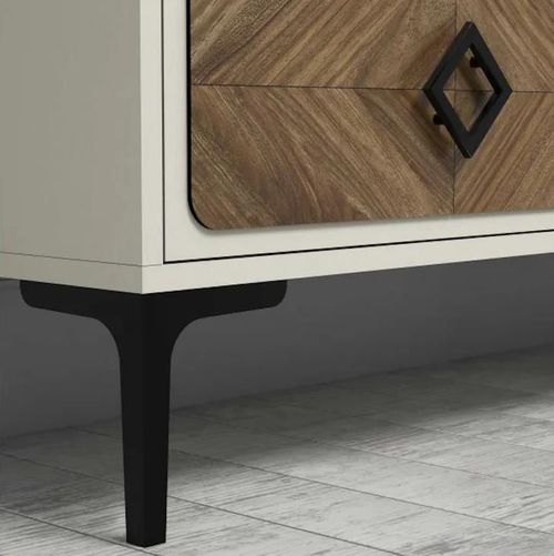 купить Тумба напольная для TV Trendy Samba, Crema 180x52x35cm в Кишинёве 