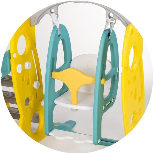 купить Горка Chipolino SLSET02405MU Горка с качелей и кольцом Multi в Кишинёве 