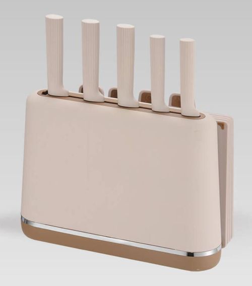 cumpără Set cuțite Maestro MR-1412, set de cutite 5ob.+set tocatoare 4ob., Beige în Chișinău 