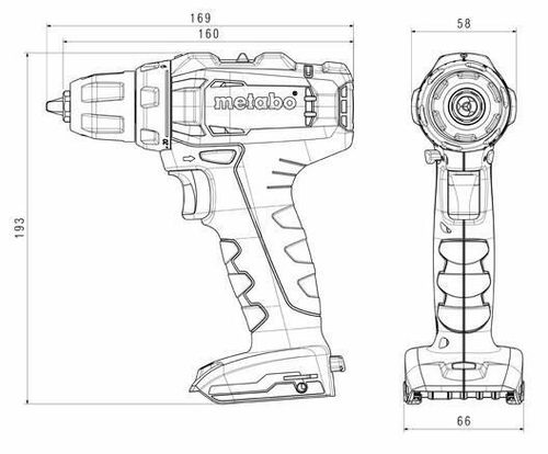 cumpără Șurubelnița Metabo PowerMaxx BS12 601036870 în Chișinău 