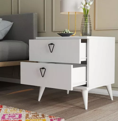 купить Тумбочка Trendy Versa, Alb, 52x55x45cm в Кишинёве 
