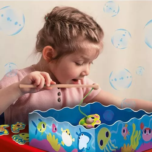 cumpără Joc educativ de masă Lisciani Giochi 53595 Set educational Montessori Fish Fun în Chișinău 