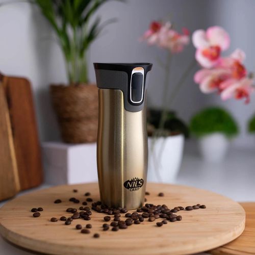 купить Термокружка Nils NCC03 Abisal Gold Thermal Cup в Кишинёве 