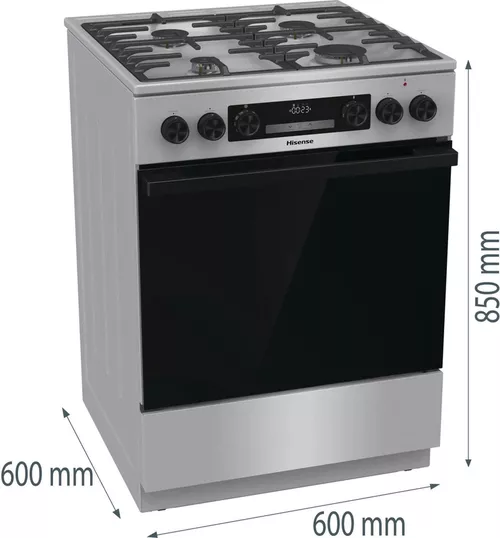 cumpără Aragaz Hisense HKS6D71XMPA în Chișinău 