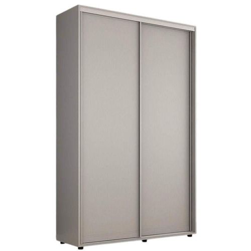 купить Шкаф Mobildor-Lux Compact uși glisante PAL fără ornament (150x45x230H cm) Grey в Кишинёве 