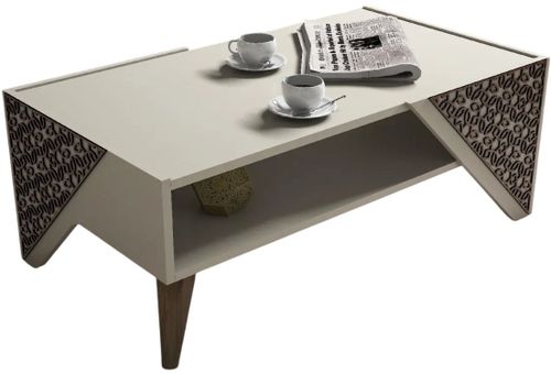 купить Журнальный столик Trendy Берил, кремовый 105x58x40 см в Кишинёве 