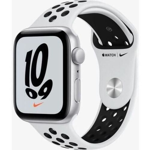 cumpără Ceas inteligent Apple Watch Nike SE GPS, 44mm Silver Aluminium Case MKQ73 în Chișinău 