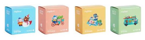 купить Головоломка Mideer CT1450 Puzzle Cele Patru Anotimpuri, 4 în 1 в Кишинёве 