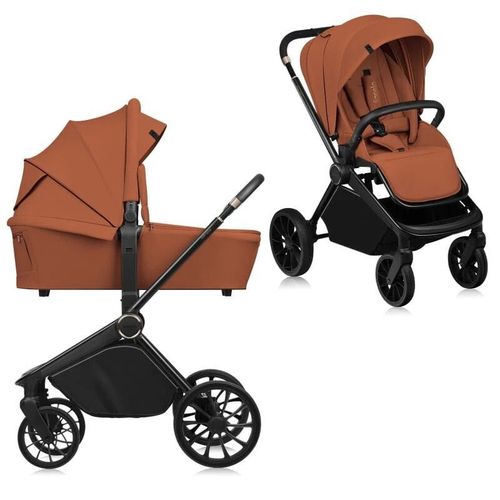 купить Детская коляска Lionelo Carucior 2in1 Mika Plus Brown Rust в Кишинёве 